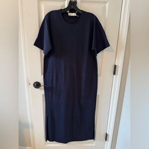 Tory Burch Classic Navy Midi Dress